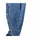 Legal Power Cargo Body Pants Stone Wash "Heavy Jersey" 6204-834 Royal Blue