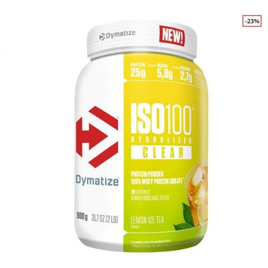 ISO 100 Hydrolyzed Clear 900gr (Dymatize)