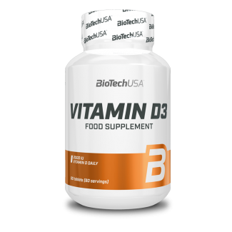 Vitamin D3 60tbs (BIOTECH USA)