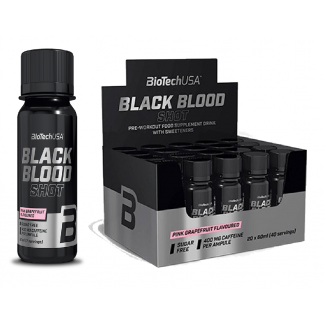 Black Blood Shot 20x60ml (BIOTECH USA)