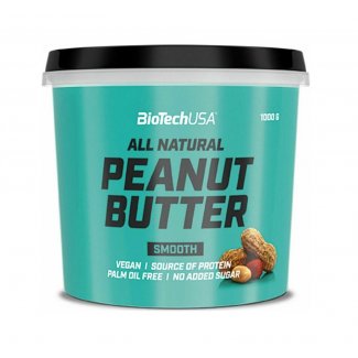 Peanut Butter Smooth 1kg (BIOTECH USA)