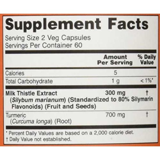 Silymarin 150mg 60Vcaps (NOW FOODS)