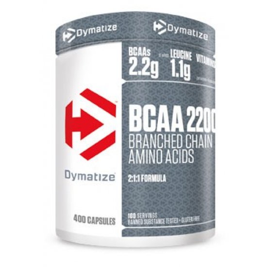 BCAA 2200 400caps (DYMATIZE)
