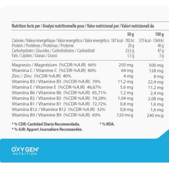 Rexistan Post-Workout 1400gr (OXYGEN NUTRITION)