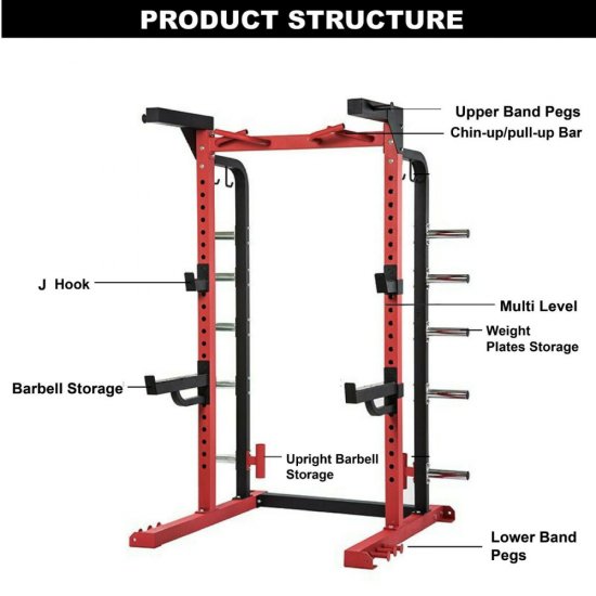 POWER HALF RACK (RK212) OPTIMUM