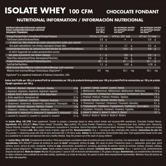 Weider Isolate Whey 100 CFM 2kg